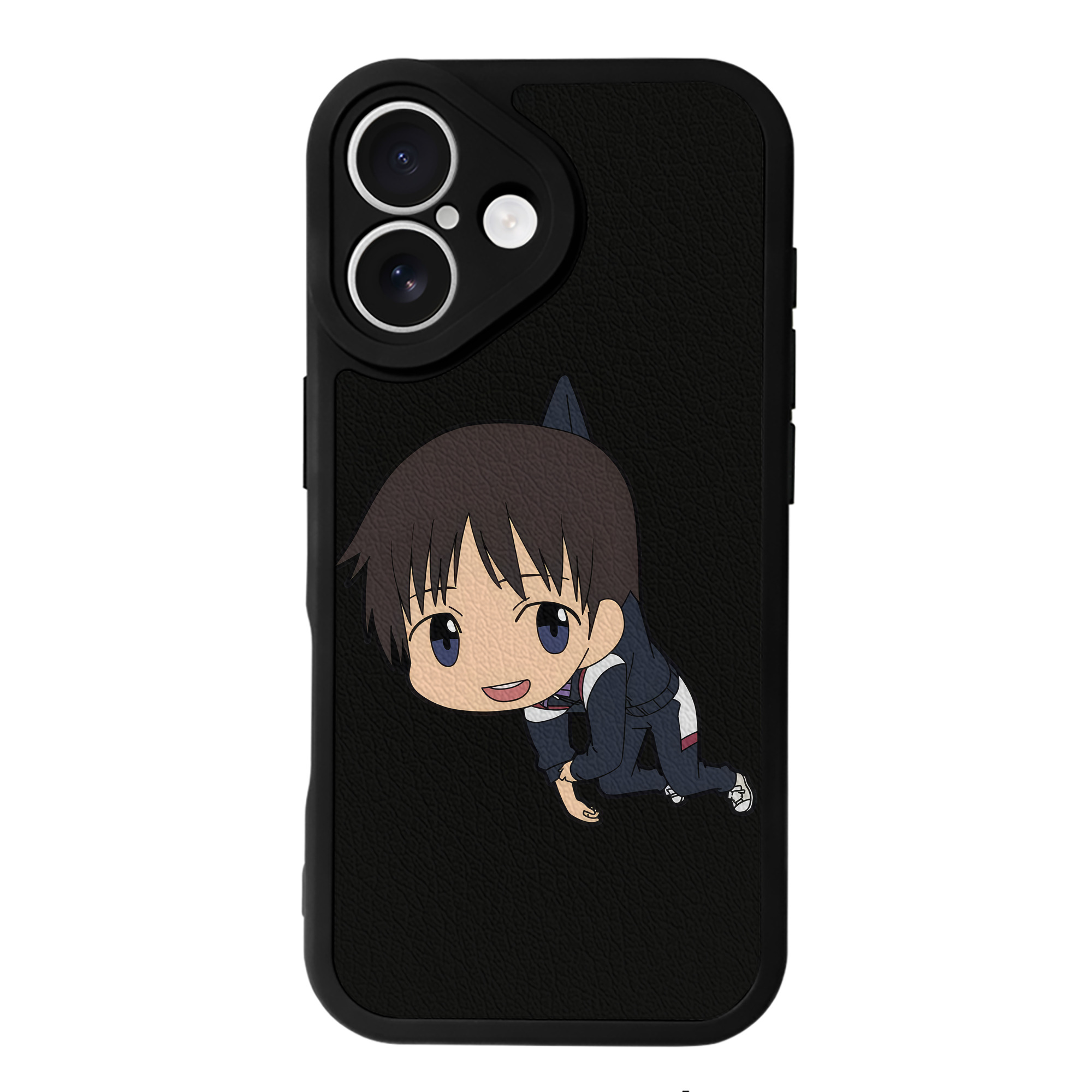 （画像用） EVA 新世紀エヴァンゲリオン 【iPhone 16シリーズ対応】シリコンスマホケース（レザー調） 材質：シリコン